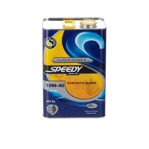 روغن موتور 10w40 اسپیدی 4 لیتری